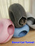 Donut Cat Tunnel Bed – Natural Felt Pet Cave