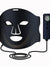 7 Color Cordless LED Face Mask for Wrinkle & Acne Care – Black